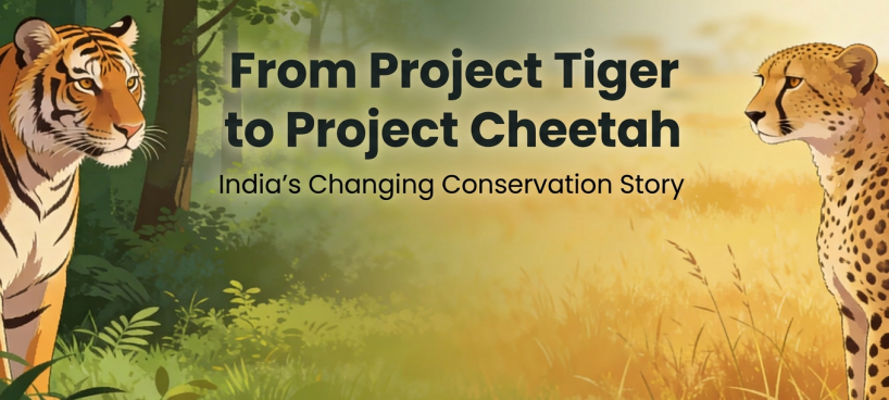 Tiger to Project Cheetah: India's Changing Conservation Story
