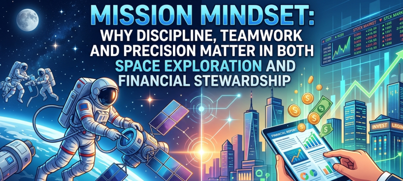 Mission Mindset: Why Discipline, Teamwork and Precision Matter in Both Space Exploration and Financial Stewardship
