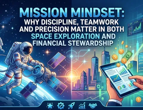 Mission Mindset: Why Discipline, Teamwork and Precision Matter in Both Space Exploration and Financial Stewardship
