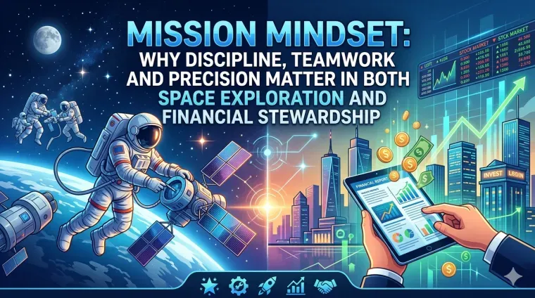 Mission Mindset: Why Discipline, Teamwork and Precision Matter in Both Space Exploration and Financial Stewardship