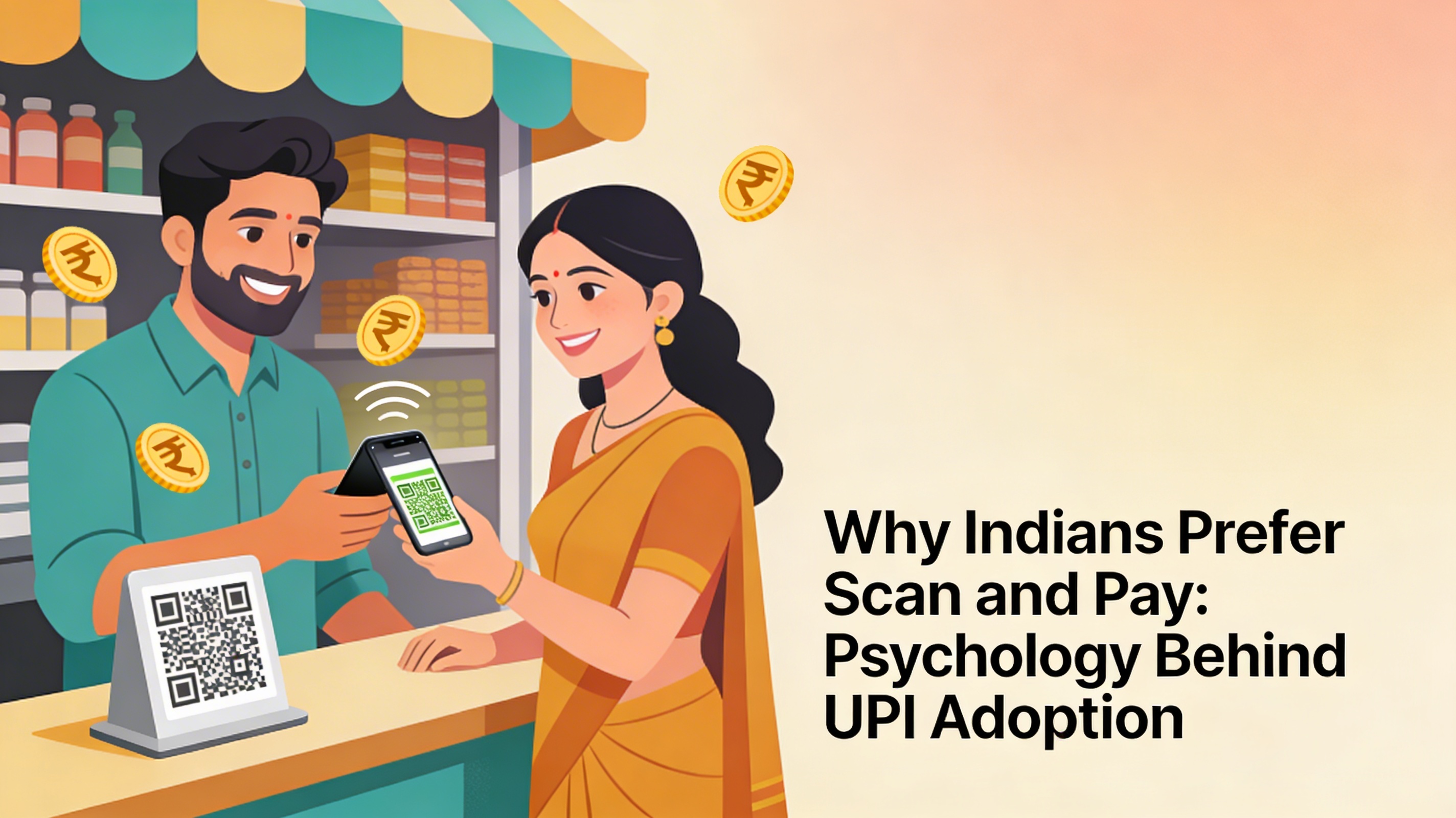 Why Indians Prefer 'Scan & Pay': Psychology Behind UPI Adoption
