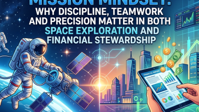 Mission Mindset: Why Discipline, Teamwork and Precision Matter in Both Space Exploration and Financial Stewardship